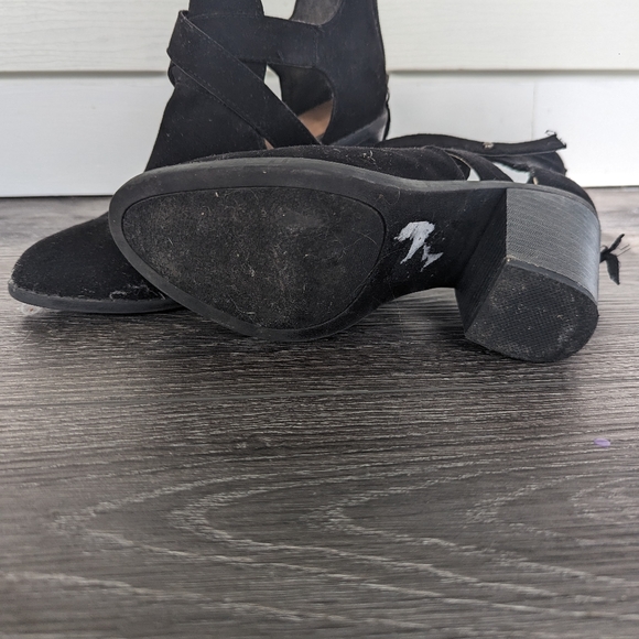 Suede Booties - Picture 3 of 4